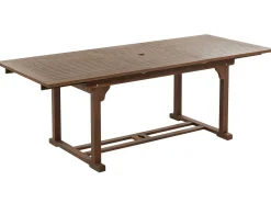 Conjunto De Jardim Com 6 Lugares Em Madeira Escura De Acacia Amantea