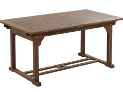 Conjunto De Jardim Com 6 Lugares Em Madeira Escura De Acacia Amantea