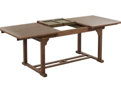 Conjunto De Jardim Com 6 Lugares Em Madeira Escura De Acacia Amantea