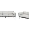Conjunto De Jardim Com 5 Lugares Em Aluminio Cinzento Claro Esperia