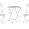 Conjunto De Jardim Com 2 Lugares Em Metal Branco Stiffe