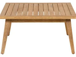 Conjunto De Jardim De Canto Com 5 Lugares Em Madeira De Acacia Creme Alcamo