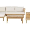 Conjunto De Jardim Em Madeira De Acacia 4 Lugares A Direita Cremona
