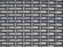 Conjunto De Jardim Em Rattan Sintetico Taupe Mesyna