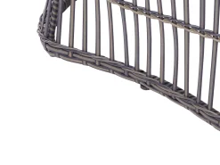 Conjunto De Jardim Em Rattan Sintetico Taupe Mesyna
