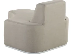Conjunto De Jardim Modular 2 Lugares Cinzento Claro Fabro