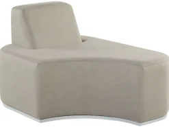 Conjunto De Jardim Modular 2 Lugares Cinzento Claro Fabro