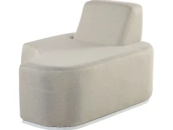 Conjunto De Jardim Modular 4 Lugares Cinzento Claro Fabro