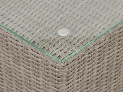 Conjunto De Jardim Modular 6 Pessoas Em Rattan Cinzento A Direita Contare