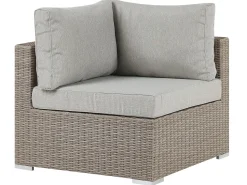 Conjunto De Jardim Modular 6 Pessoas Em Rattan Cinzento A Direita Contare