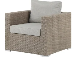 Conjunto De Jardim Modular 6 Pessoas Em Rattan Cinzento A Direita Contare