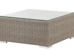 Conjunto De Jardim Modular 6 Pessoas Em Rattan Cinzento A Direita Contare