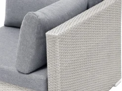 Conjunto De Jardim Modular Em Rattan Sintetico Cinzento Claro A Direita Sano Ii