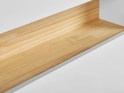 Conjunto De Móveis Com Lavatorio E Espelho Led Em Castanho E Branco Figueres