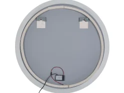 Conjunto De Móveis Com Lavatorio E Espelho Led Em Castanho E Branco Figueres