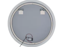 Conjunto De Móveis Com Lavatorio E Espelho Led Em Castanho E Cinzento Figueres