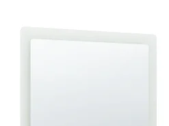 Conjunto De Móveis Com Lavatorio E Espelho Em Branco Tudela