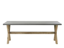 Conjunto De Refeicao De Jardim Para 6 Em Rattan Natural Susua/Olbia