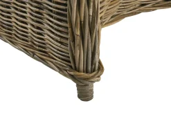 Conjunto De Refeicao De Jardim Para 6 Em Rattan Natural Susua/Olbia