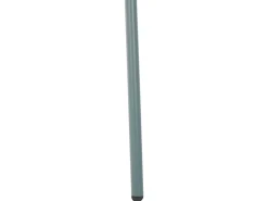 Conjunto De Refeicao De Jardim 4 Lugares Em Metal Azul Claro E Guarda-Sol Calvi