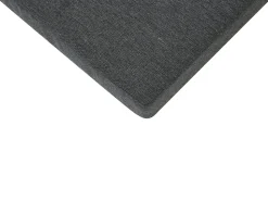 Conjunto De Refeicao De Jardim 8 Lugares Em Aluminio Preto E Almofadas Cinzentas Valcanetto/Taviano