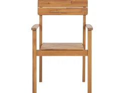 Conjunto De Refeicao Para 6 Em Madeira De Acacia Clara Fornelli