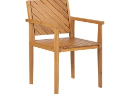 Conjunto De Refeicoes 4 Lugares Em Madeira De Acacia Clara Baratti