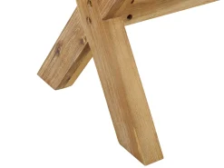 Conjunto De Refeicoes Com Mesa Em Fibra De Cimento E 6 Tamboretes Brancos Olbia