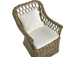 Conjunto De Refeicoes De 4 Lugares Em Rattan Natural Maros/Olbia