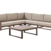 Conjunto Jardim 5 Lugares Madeira De Acacia Certificada Escura Timor Ii