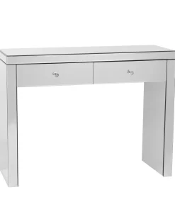 Consola Com 2 Gavetas Em Efeito Espelhado Marle