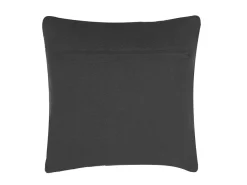 Cunjunto De 2 Almofadas Algodao Cinzento Com Relevo 45 X 45 Cm Lalam