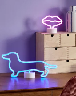 Decoracao Em Led Neon Rosa Flora