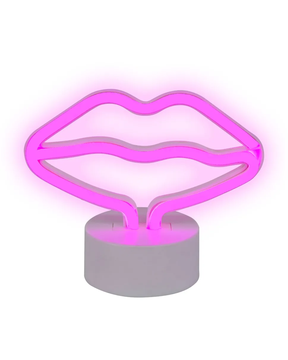 Decoracao Em Led Neon Rosa Flora