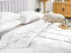 Edredao De Algodao Branco 4 Estacoes 240 X 220 Cm Nuptse