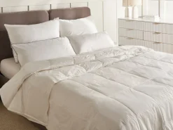 Edredao Duplo Em Algodao Japara Branco 220 X 240 Cm Chontgar