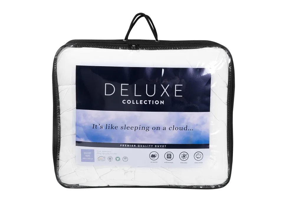 Edredao Extra Quente De Algodao Japara Branco 220 X 240 Cm Rimo