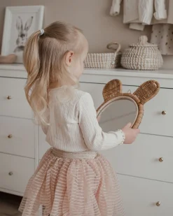 Espelho De Parede Natural Em Forma De Urso O 20 Cm Ashanti