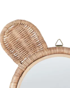 Espelho De Parede Natural Em Forma De Urso O 20 Cm Ashanti