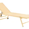Espreguicadeira Reclinavel Amarela Portofino