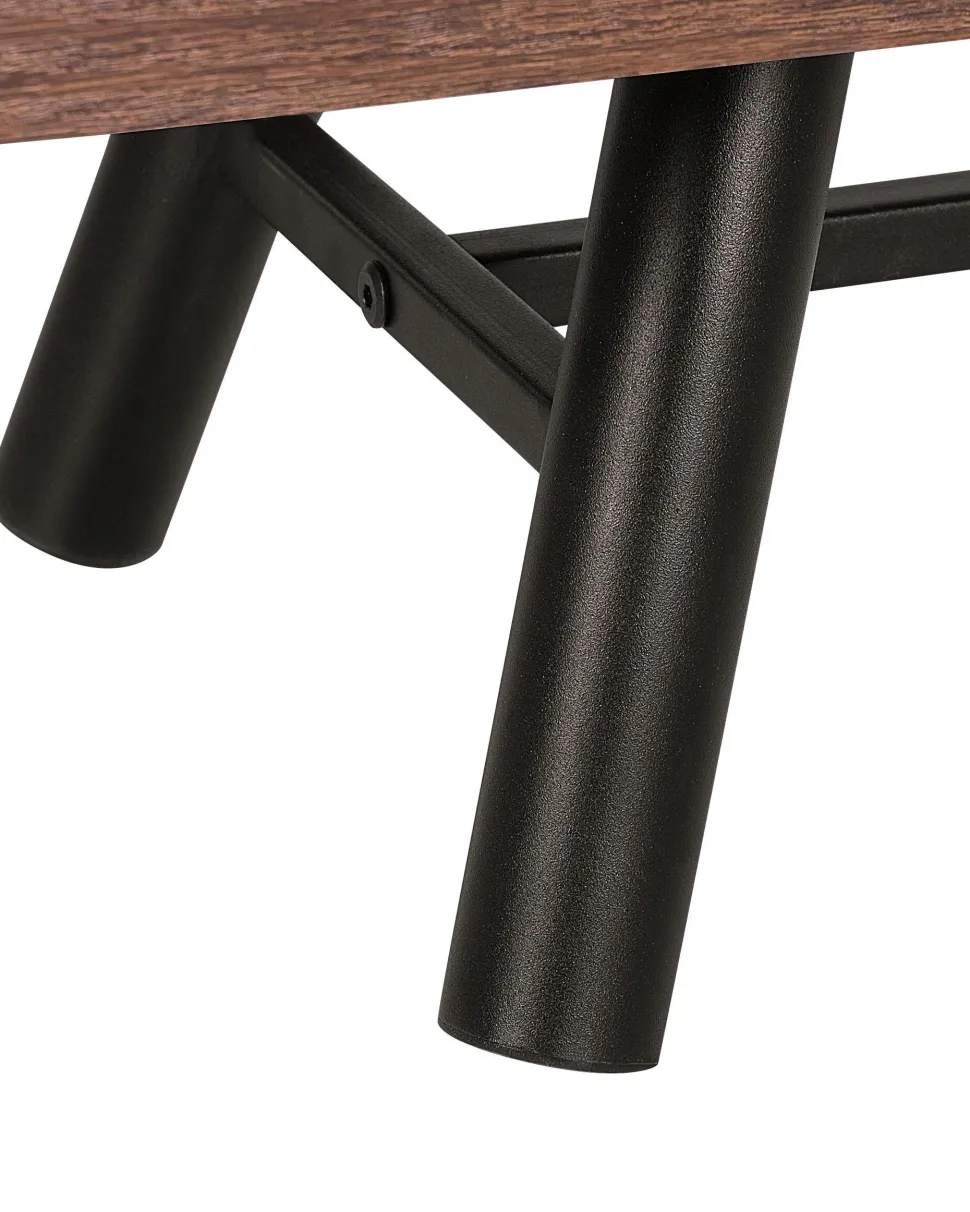 Estante Com 2 Gavetas E 1 Porta Castanha Atlanta