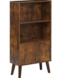 Estante Com 2 Portas Castanha Escura Vicosa