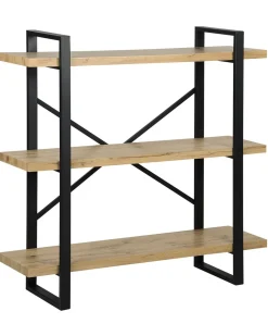 Estante Com 3 Prateleiras Castanha Clara Timber