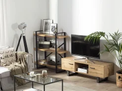 Estante Com 3 Prateleiras Castanha Clara Timber