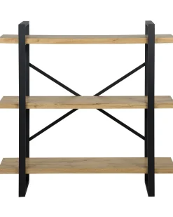 Estante Com 3 Prateleiras Castanha Clara Timber