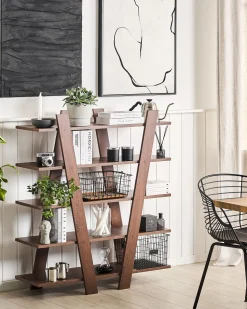 Estante Com 5 Prateleiras Castanha Escalante