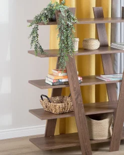 Estante Com 5 Prateleiras Castanha Escalante