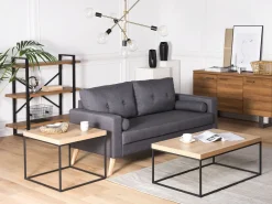 Estante Com 3 Prateleiras Castanha Escura Timber