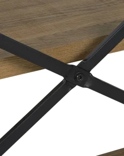 Estante Com 3 Prateleiras Castanha Escura Timber