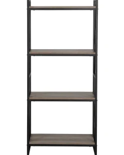 Estante Com 4 Prateleiras Castanha Escura Forres